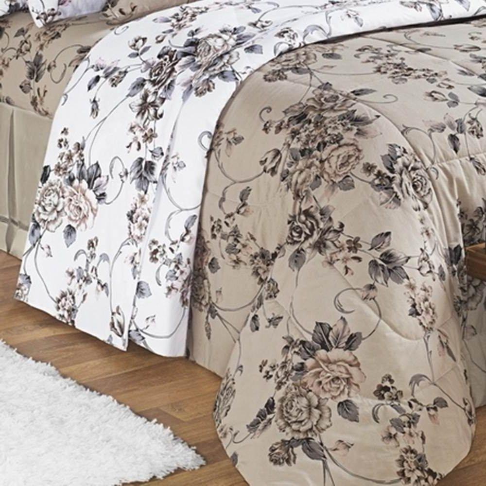 Edredom Queen Desire Percal 200 Fios 100% Algodão 5 Peças - Samara - 2