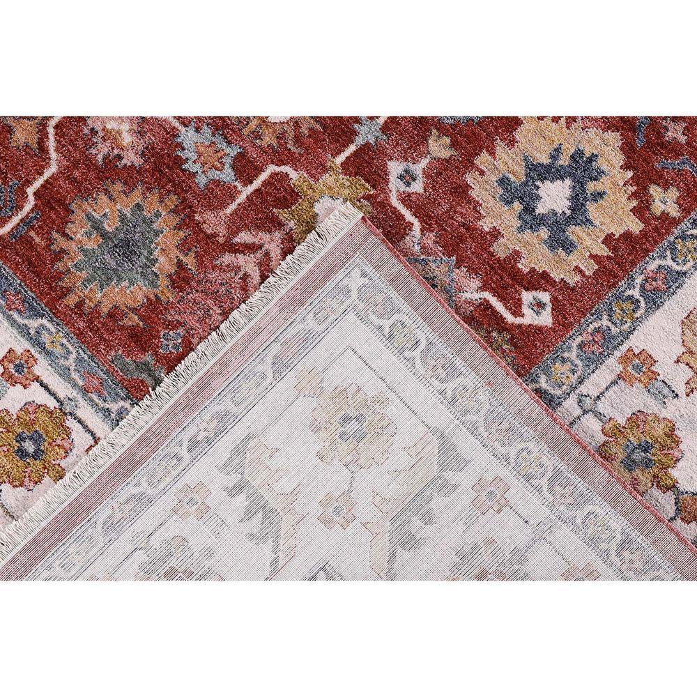 Tapete Para Sala Coliseo 04 Vermelho e Cinza 2,00x2,50m - 2