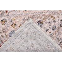 Tapete Para Sala Coliseo 03 Bege e Cinza 3,00x4,00m - 3