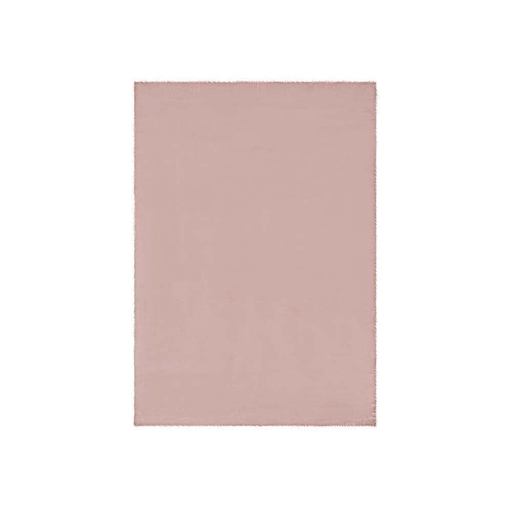 Tapete Felpudo Aconchego 07 Rosa 1,00x1,40m - Edantex - 1