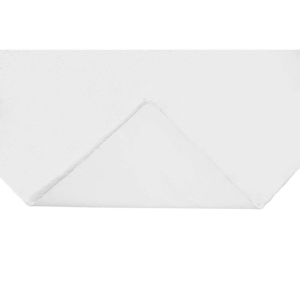 Tapete Felpudo Aconchego 01 Branco 0,50x0,80m - Edantex - 5