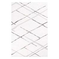 Tapete Para Sala Sofia 06 Bege e Cinza 1,00x1,40m - Edantex - 1