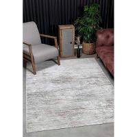 Tapete Para Sala Sofia 05 Bege e Cinza 1,00x1,40m - Edantex - 4