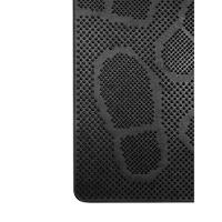 Capacho De Borracha Antiderrapante Ecco 22 Preto 0,40x0,60m - 3