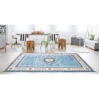 Tapete Para Sala Belga Bruxelas 9 Azul 2,50x3,00m - Edantex - 5