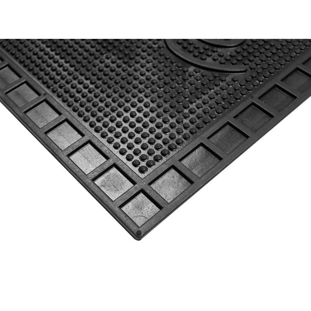 Capacho De Borracha Iron 22 Bege 0,40x0,60m - 2