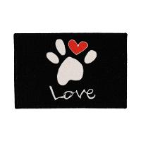 Capacho Antiderrapante Clean 31 Preto 0,45x0,75m - 1