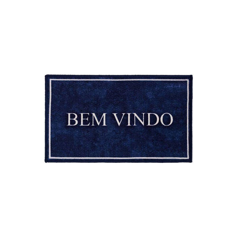 Capacho Antiderrapante Clean 32 Azul 0,40x0,60m - 4