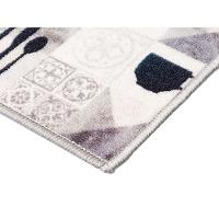 Tapete Cozinha Antiderrapante Clean 23 Bege Cinza 0,40x0,60m - 2