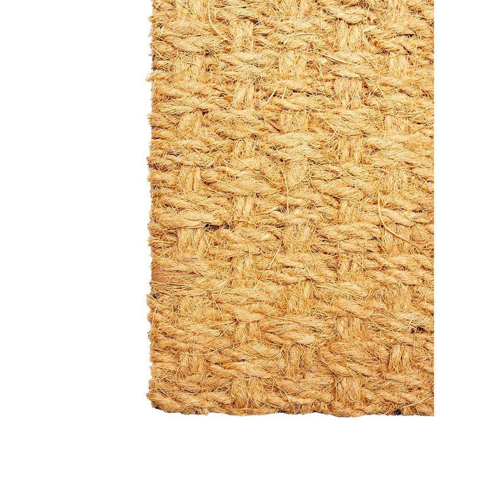 Capacho Fibra De Coco Bahia 03 Bege 0,45x0,75m - 3