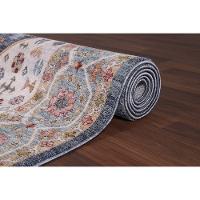 Tapete Para Sala Coliseo 06 Cinza 1,00x1,50m - Edantex - 6