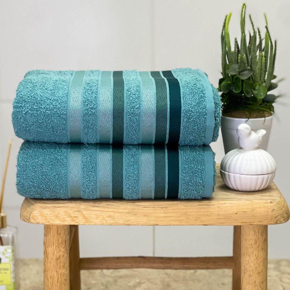 Toalha Banhão Gigante Premier 75x150 Verde - 1