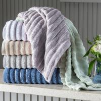 Toalha De Rosto Wave 50x70 Bege