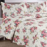 Kit Cobre Leito Casal + 2 Porta-travesseiros Patchwork Veneza 3 - 3