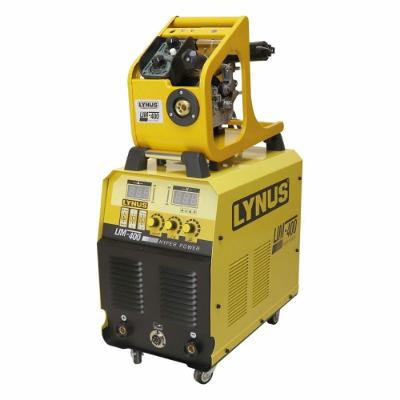 Máquina Solda Multiprocesso Mig Mag Mma Tig Dc 400a 220-380v Cabeçote Externo Lim-400hp Lynus