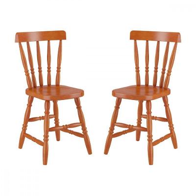 Conjunto 2 Cadeiras De Jantar Piratini Mel Viero Mel