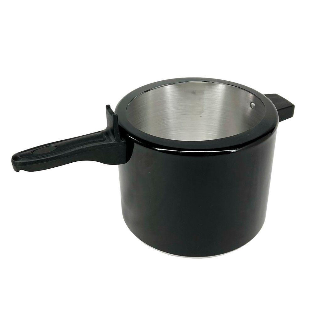 Panela De Pressão 4,5 Litros Alumínio - Preto - 2