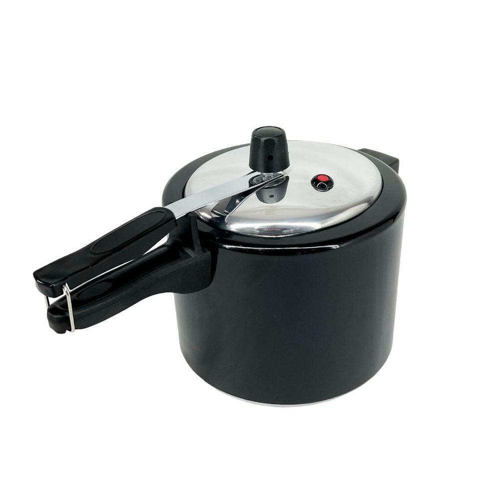 Panela De Pressão 4,5 Litros Alumínio - Preto - 3
