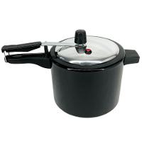 Panela De Pressão 4,5 Litros Alumínio - Preto - 1