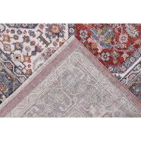 Tapete Para Sala Coliseo 05 Cinza e Vermelho 3,00x4,00m - 6