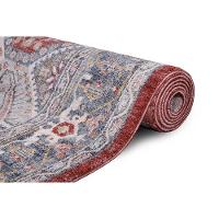 Tapete Para Sala Coliseo 05 Cinza e Vermelho 3,00x4,00m - 7