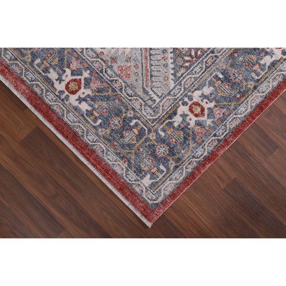 Tapete Para Sala Coliseo 05 Cinza e Vermelho 2,00x2,50m - 4