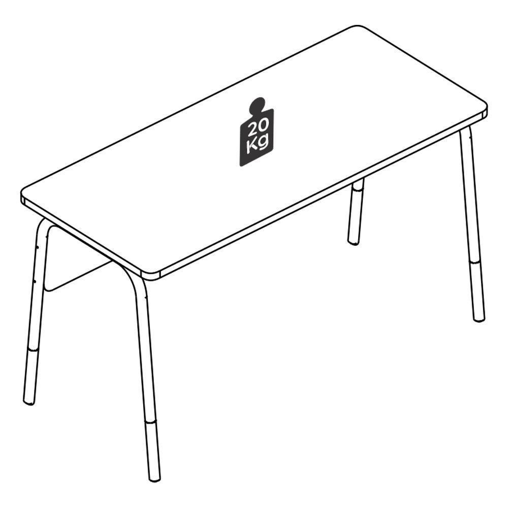 Conjunto Escritorio Home Office 2 Peças 27988x27998 Nero Hanover Artesano Hanover Nero - 3