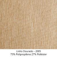 Poltrona Sala De Estar Liv 1 Lugar Pes Aço Linho Dourado Ezz Dourado - 10