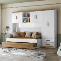 Dormitorio Infantil 3 Peças Flex 990180 Branco Nature Plla Branco Nature - 5