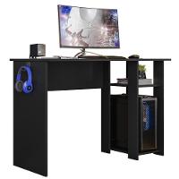 Mesa Gamer Para Computador 5050 Preto Fosco Plla Preto Fosco - 1