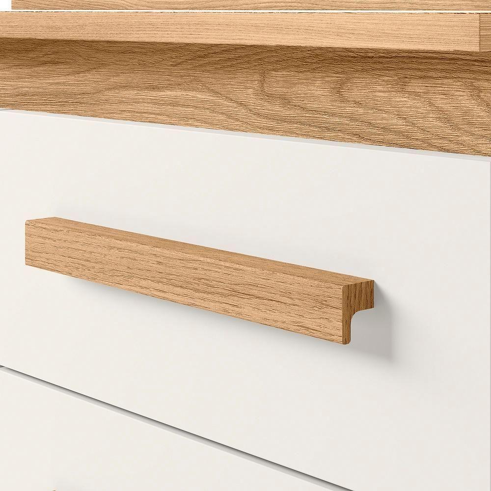 Balcao 03 Pt 120cm Com Tampo 16988 Freijo Off White Cristal Nicioli - 3