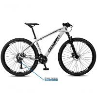 Bicicleta Aro 29 Dropp Sw 24 Vel Câmbio Shimano Quadro Alumínio Mtb Branco+preto 21 Branco+preto - 2