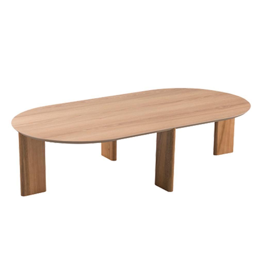 Mesa De Centro Chanfrada Pe Madeira Hanover 28017 Artesano Hanover - 1