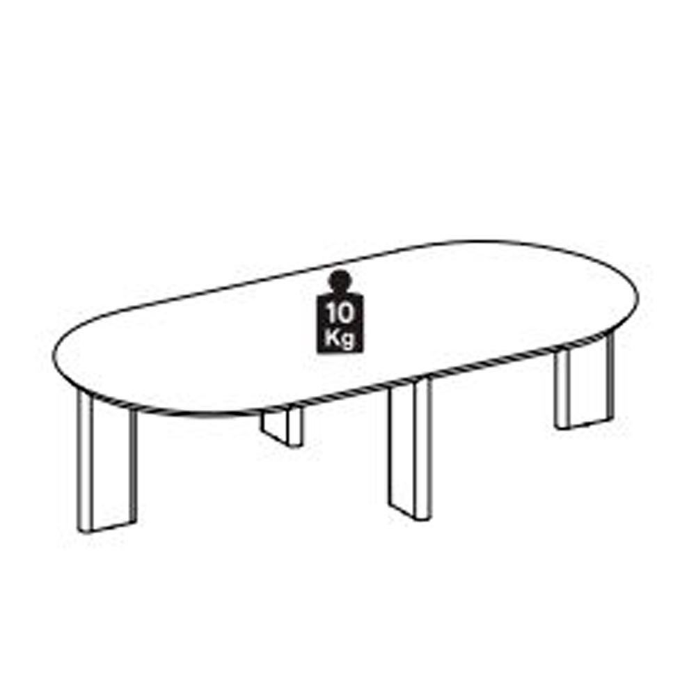 Mesa De Centro Chanfrada Pe Madeira Hanover 28017 Artesano Hanover - 2