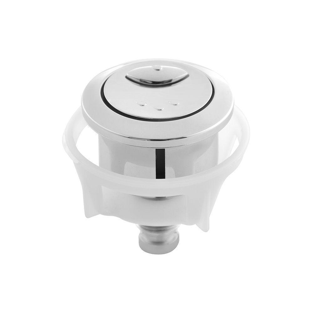 Botão De Acionamento Duplo Superior-lateral Para Caixa Acoplada Astra Mbd-u2 Cromado - 2