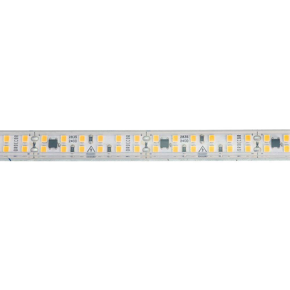 Fita De Led Nordecor Com 50 Metros Ip65 240leds-m 16w 127v 2700k Luz Amarela - 4