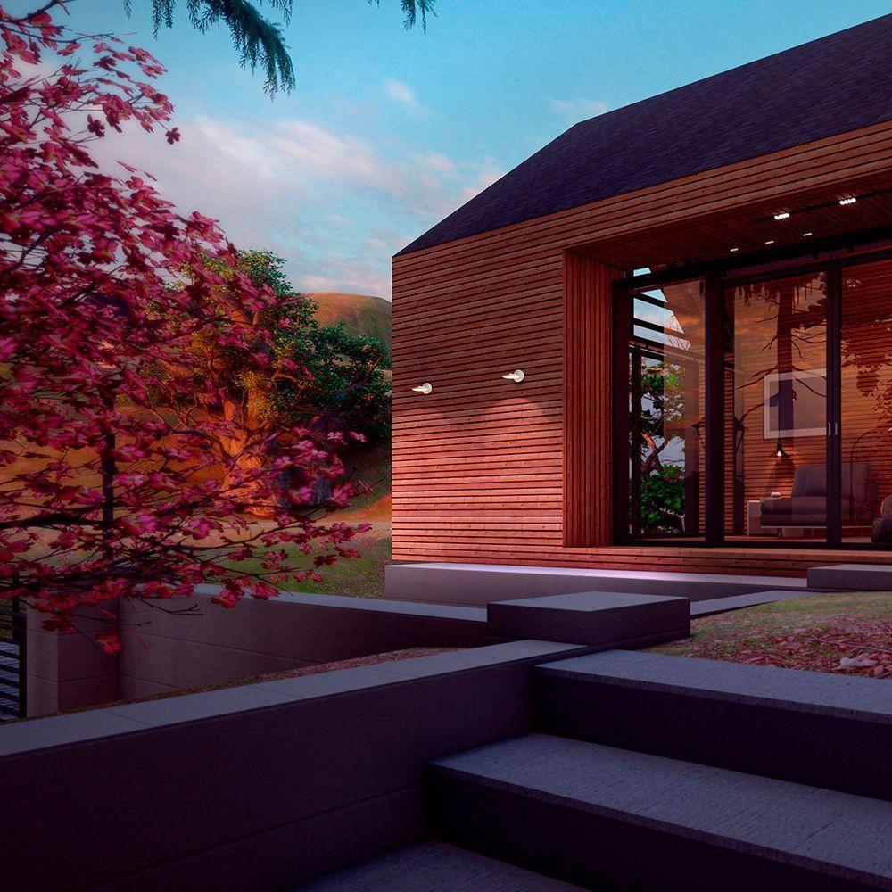 Arandela Nordecor Pyana 10w Led Bivolt Branco 3000k Luz Amarela 2855 - 3