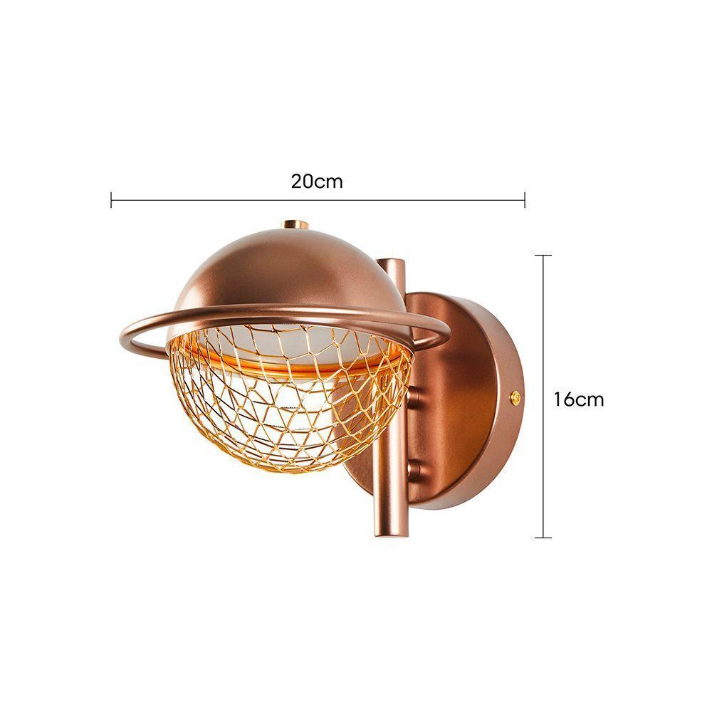 Arandela Nordecor Rezi 8w Led Bivolt Cobre - Dourado 2929 - 2