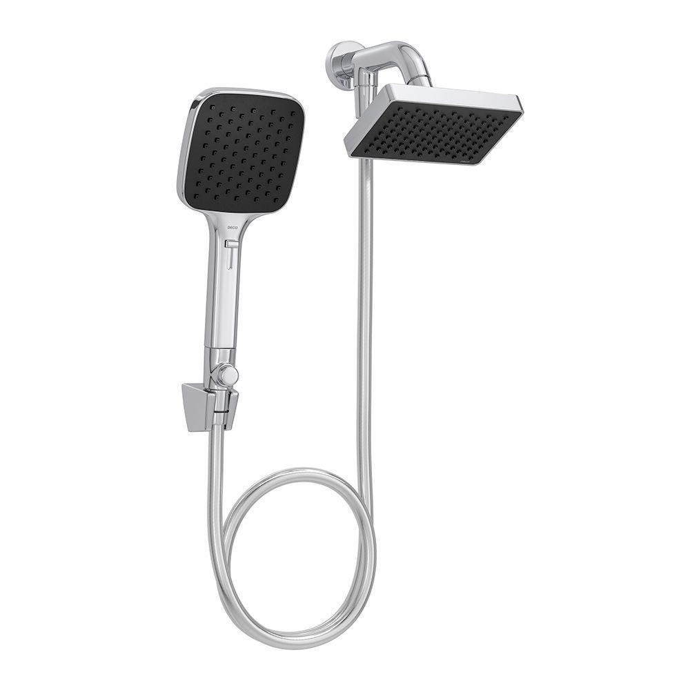 Chuveiro Deca Flex 2082.c.des De Parede Com Desviador Cromado - 1