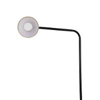 Abajur De Coluna Nordecor Zavi 124cm Led Bivolt Ouro Fosco - Preto 2552 - 3
