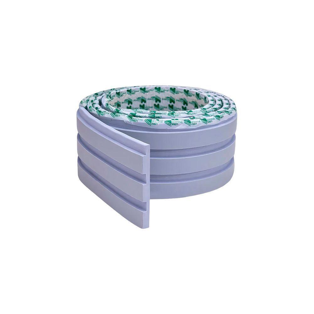 Painel Ripado Laminado De Eva Autocolante Rpdol 10cm Linha Play Azul 2,5 Metros Rpdol 12 - 1