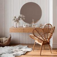 Painel Ripado Laminado De Eva Autocolante Rpdol 10cm Linha Urban White 2,5 Metros Rpdol 14 - 2