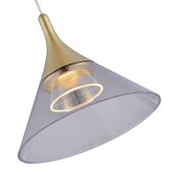 Lustre Pendente Nordecor Thom 2695 Dourado Fosco Led Bivolt Dourado Fosco 2695 - 4