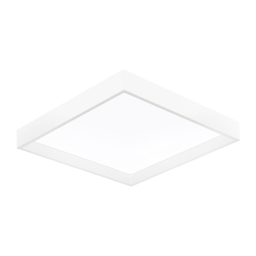 Painel De Led Stella Quadrado Deep De Sobrepor Recuado 28w Bivolt Branco 4000k Luz Neutra - 4