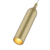Lustre Pendente Nordecor Wisi 2680 Dourado Fosco Led Bivolt Dourado Fosco 2680 - 4
