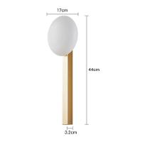Arandela Nordecor Lolli 5w Led Bivolt Ouro Champagne 2926 - 2