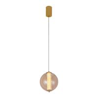 Lustre Pendente Nordecor Janni 2886 Dourado Fosco Led Bivolt - 3