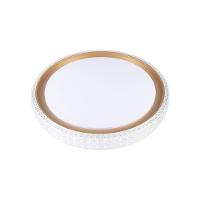 Plafon Nordecor Kenle 2665 Redondo Led Bivolt Dourado Fosco Dourado Fosco 2665 - 1