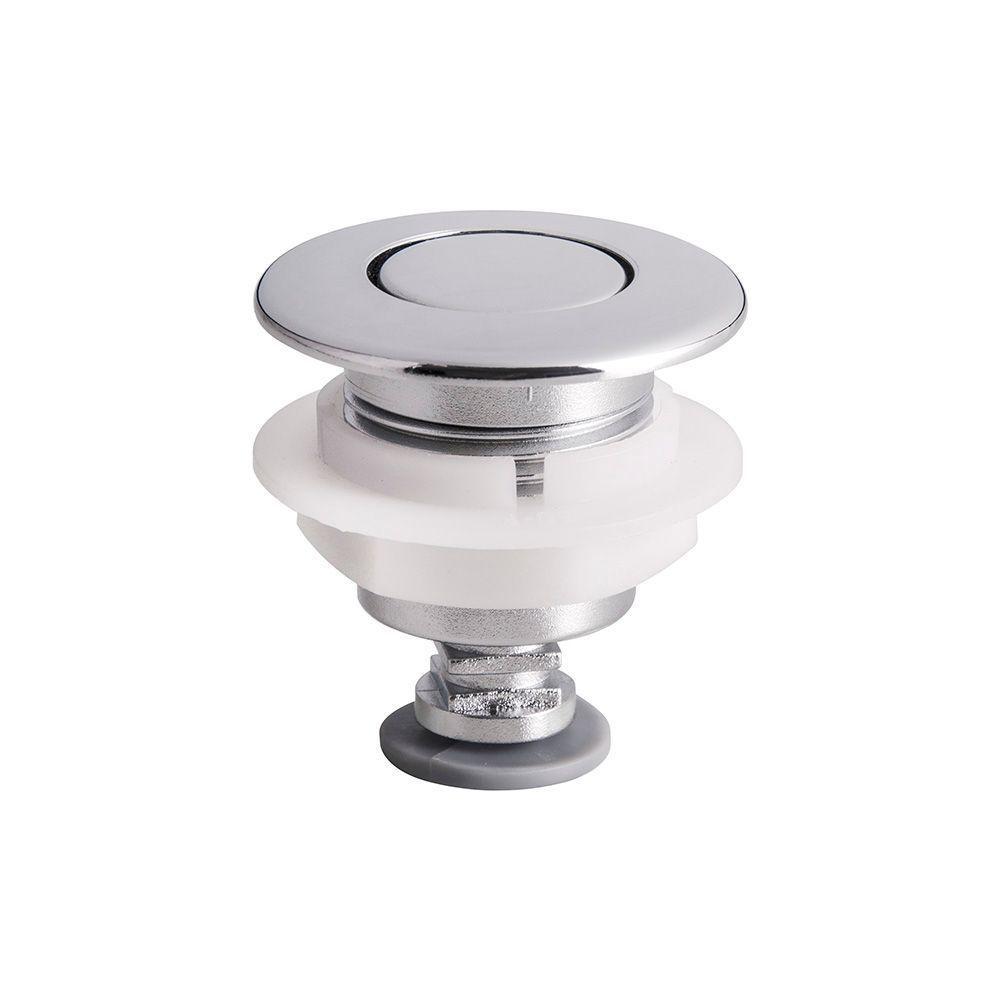 Botão De Acionamento Simples Superior Para Caixa Acoplada Astra Mb3 Cromado - 2