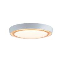 Plafon Led Blumenau àurea De Sobrepor 24w Bivolt Branco - Dourado - 1